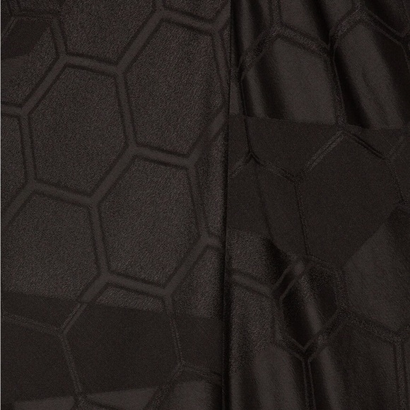 ISABEL MARANT Ravenax Black Midi Satin Dress - Picture 3 of 10